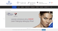 Desktop Screenshot of evitaspa.pl
